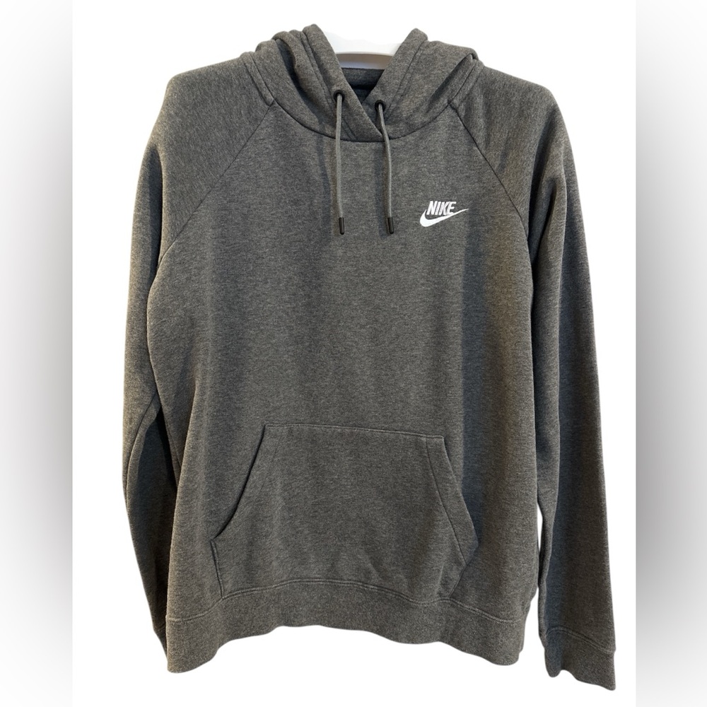 Women’s Nike Gray Hoodie Sweatshirt, Size M
